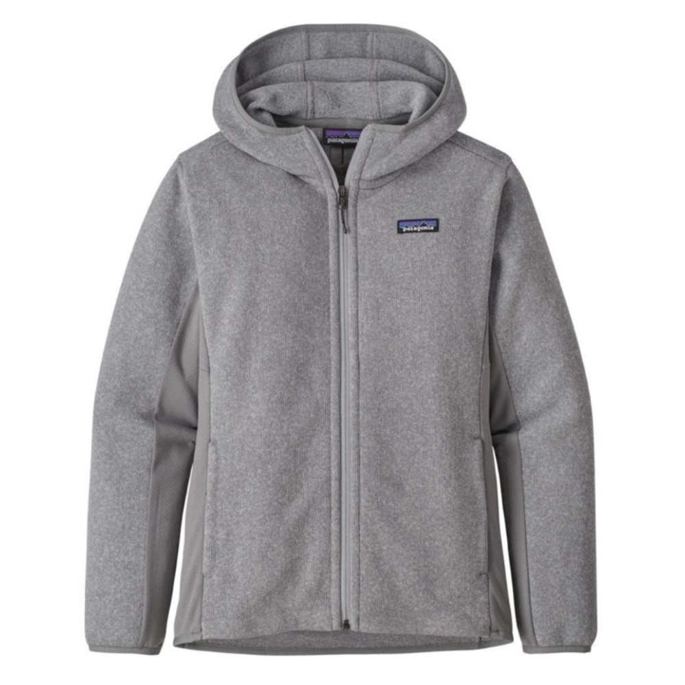 Patagonia Women’s Lightweight Better Sweater Hoody Feather Grey Size Medium